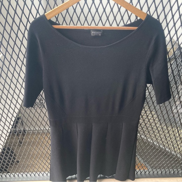 Black Club Monaco Wool Mini Dress - Picture 1 of 2